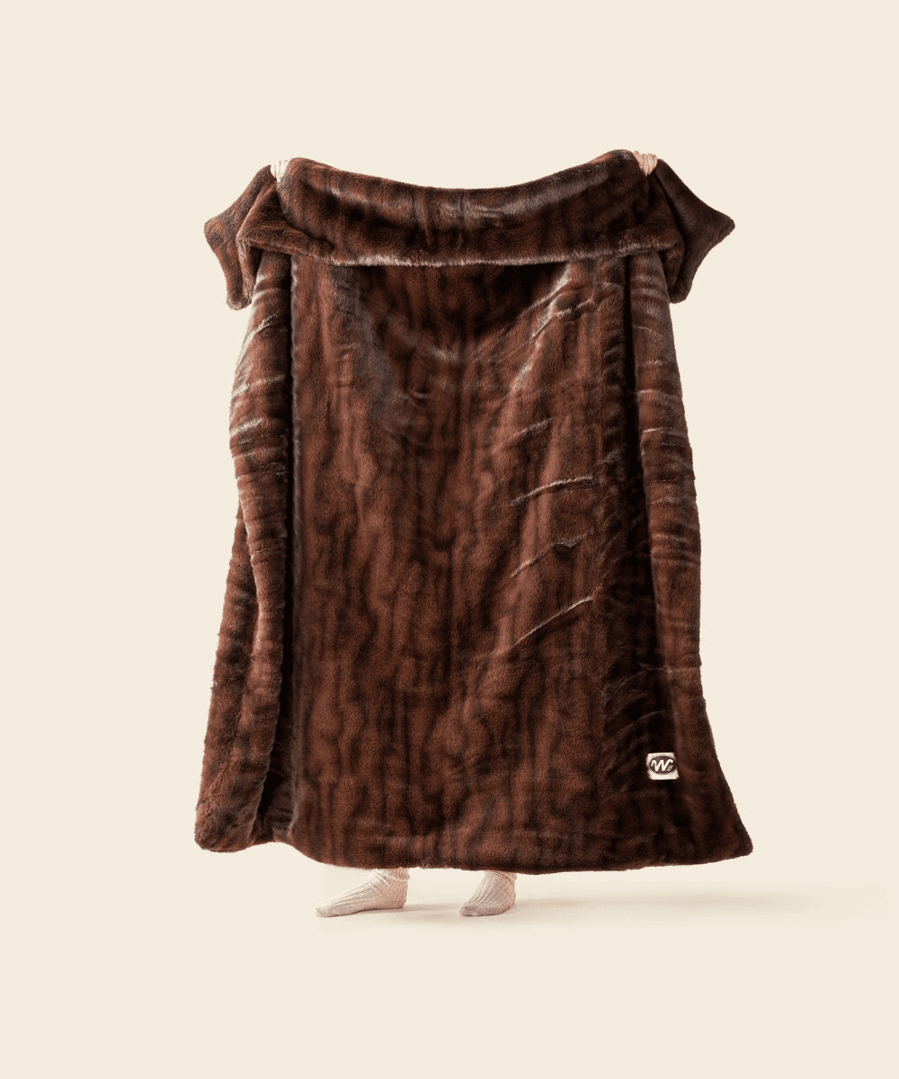 Plaid Fausse Fourrure Cocon