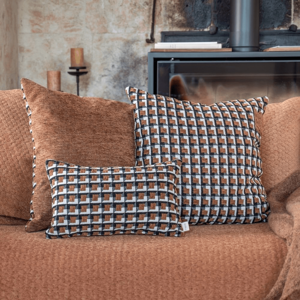 Coussin - 25x40- MARLON - Cannelle